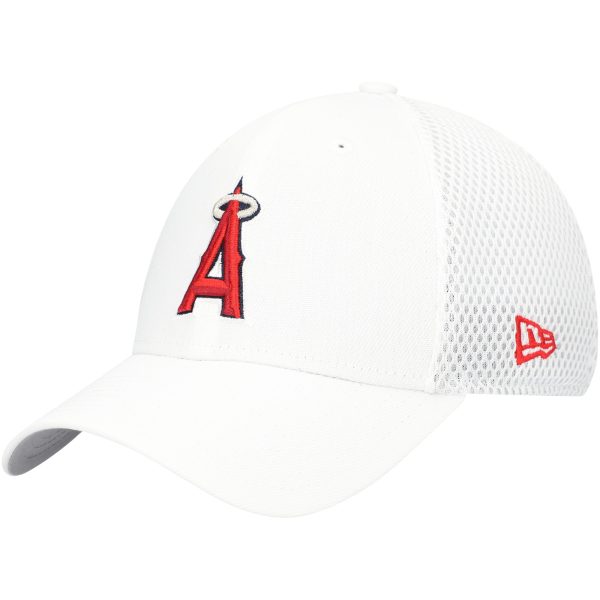 mens los angeles angels new era white repreve neo 39thirty flex hat | MLB Jerseys & Hats Collection at Los Angeles Angels
