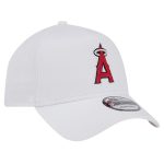 mens los angeles angels new era white tc a-frame 9forty adjustable hat | MLB Jerseys & Hats Collection at Los Angeles Angels