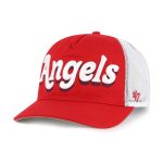 womens los angeles angels 47 red biloxi hitch adjustable hat | MLB Jerseys & Hats Collection at Los Angeles Angels