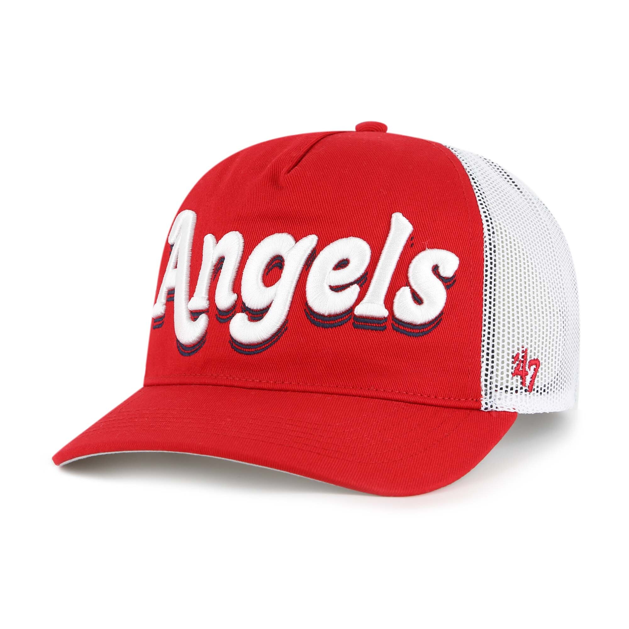 womens los angeles angels 47 red biloxi hitch adjustable hat | MLB Jerseys & Hats Collection at Los Angeles Angels