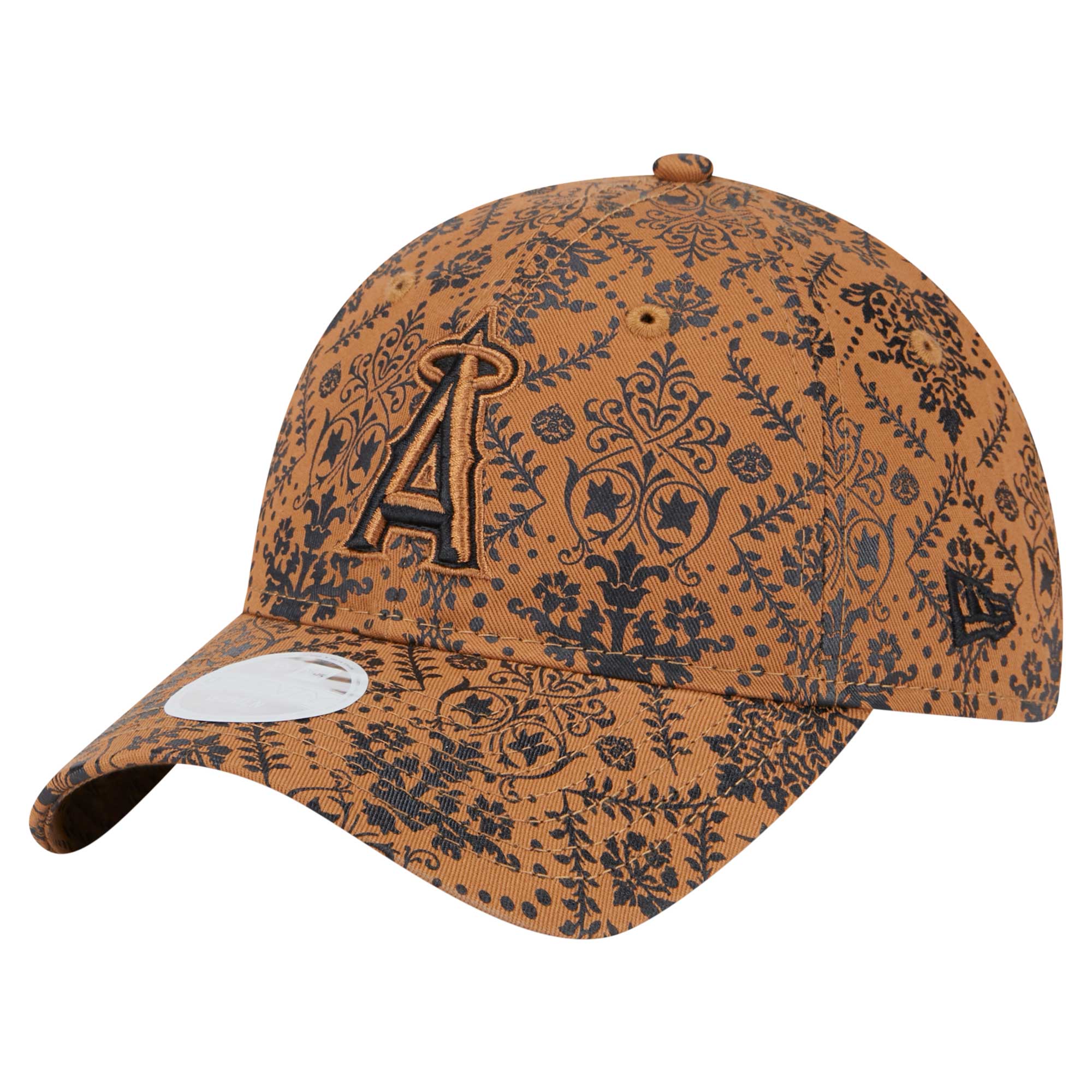 womens los angeles angels new era brown vintage deco 9twenty adjustable hat | MLB Jerseys & Hats Collection at Los Angeles Angels