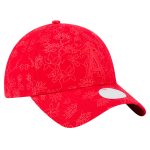 womens los angeles angels new era red tonal floral 9twenty adjustable hat | MLB Jerseys & Hats Collection at Los Angeles Angels