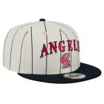 mens california angels new era white jersey pinstripe 9fifty snapback hat | MLB Jerseys & Hats Collection at Los Angeles Angels