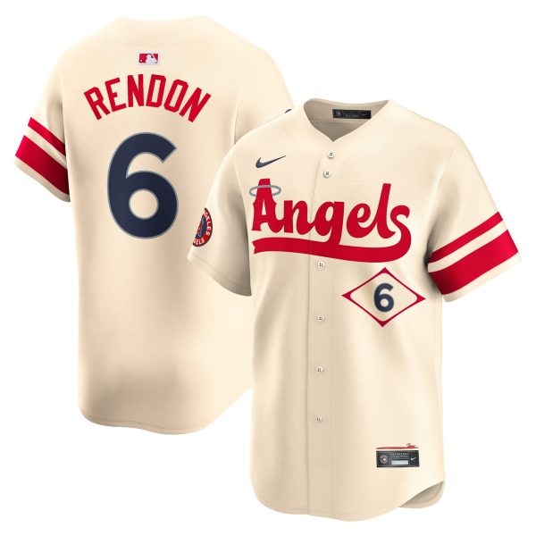 mens los angeles angels anthony rendon nike cream city connect limited player jersey | MLB Jerseys & Hats Collection at Los Angeles Angels