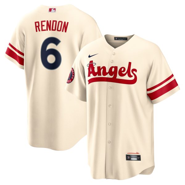 mens los angeles angels anthony rendon nike cream city connect replica player jersey | MLB Jerseys & Hats Collection at Los Angeles Angels