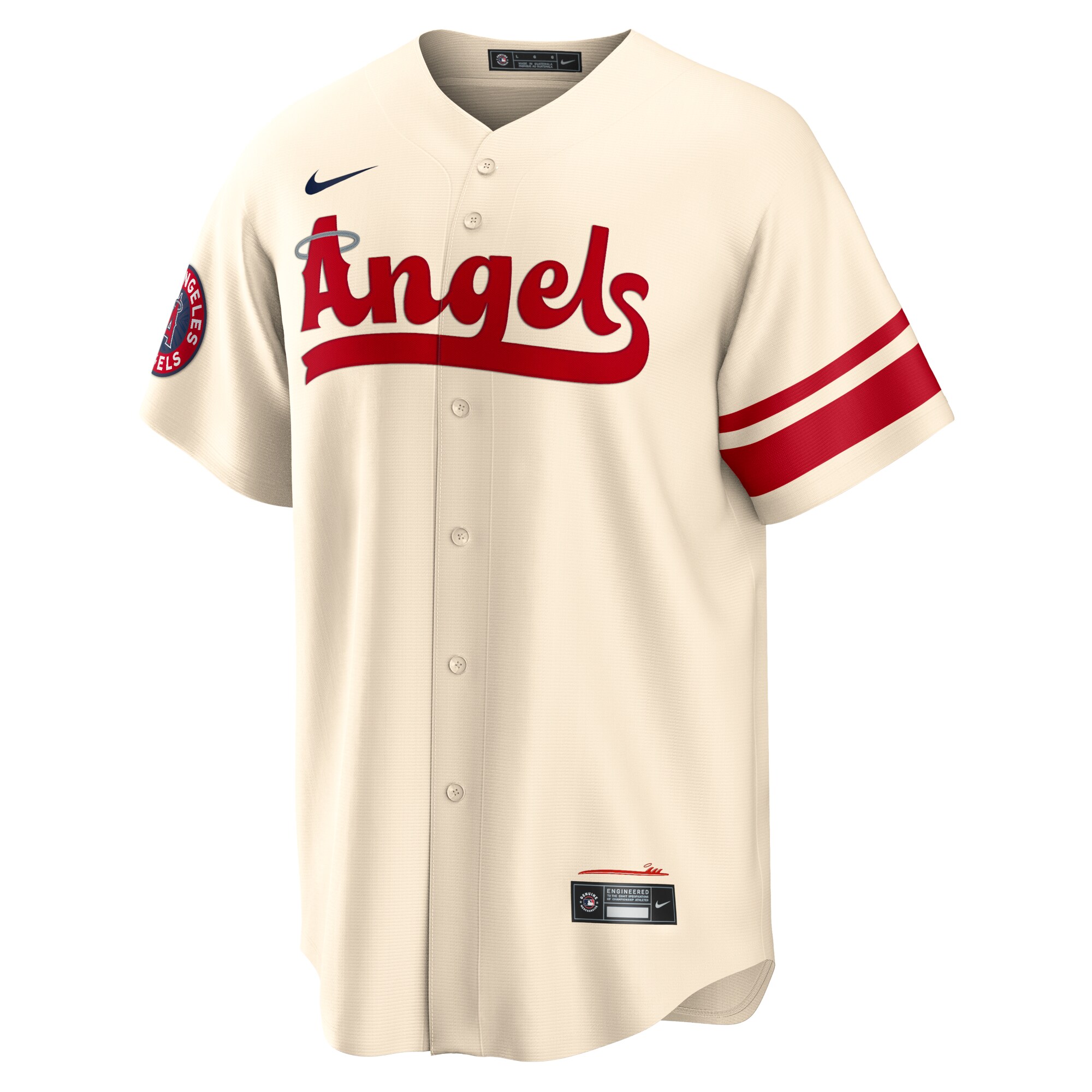 mens los angeles angels anthony rendon nike cream city connect replica player jersey | MLB Jerseys & Hats Collection at Los Angeles Angels