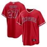 mens los angeles angels mike trout nike red alternate replica player name jersey | MLB Jerseys & Hats Collection at Los Angeles Angels