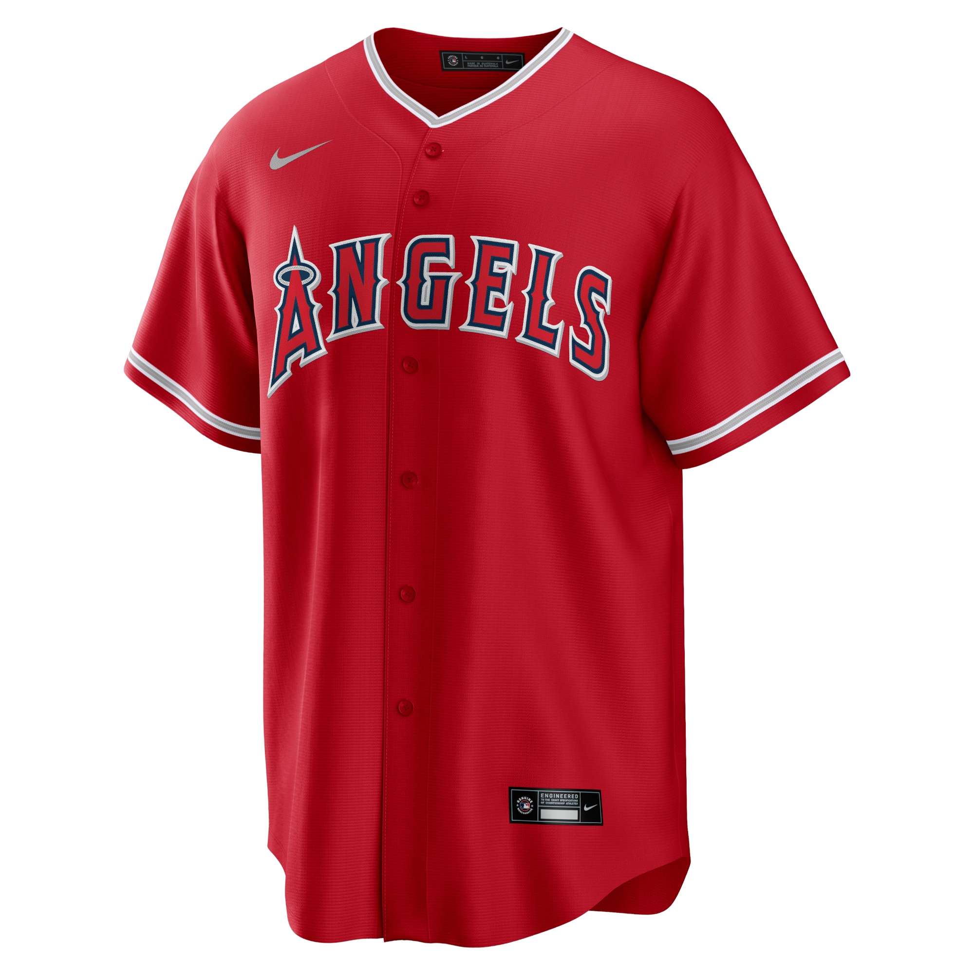 mens los angeles angels mike trout nike red alternate replica player name jersey | MLB Jerseys & Hats Collection at Los Angeles Angels