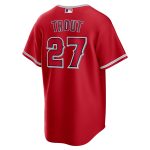 mens los angeles angels mike trout nike red alternate replica player name jersey | MLB Jerseys & Hats Collection at Los Angeles Angels