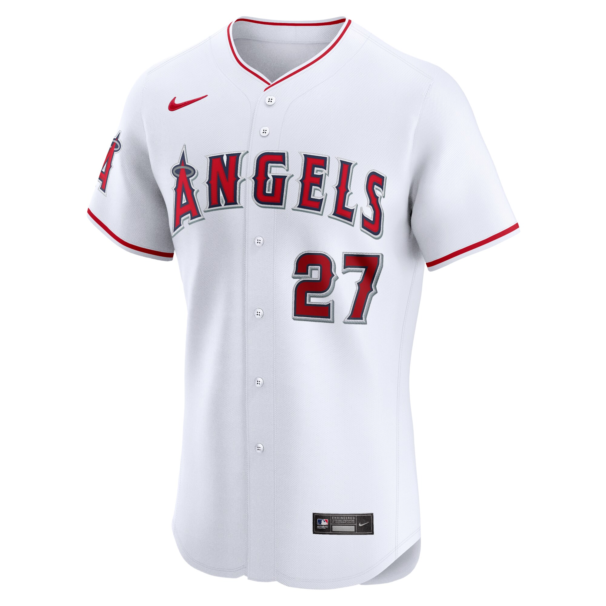 mens los angeles angels mike trout nike white home elite player jersey | MLB Jerseys & Hats Collection at Los Angeles Angels