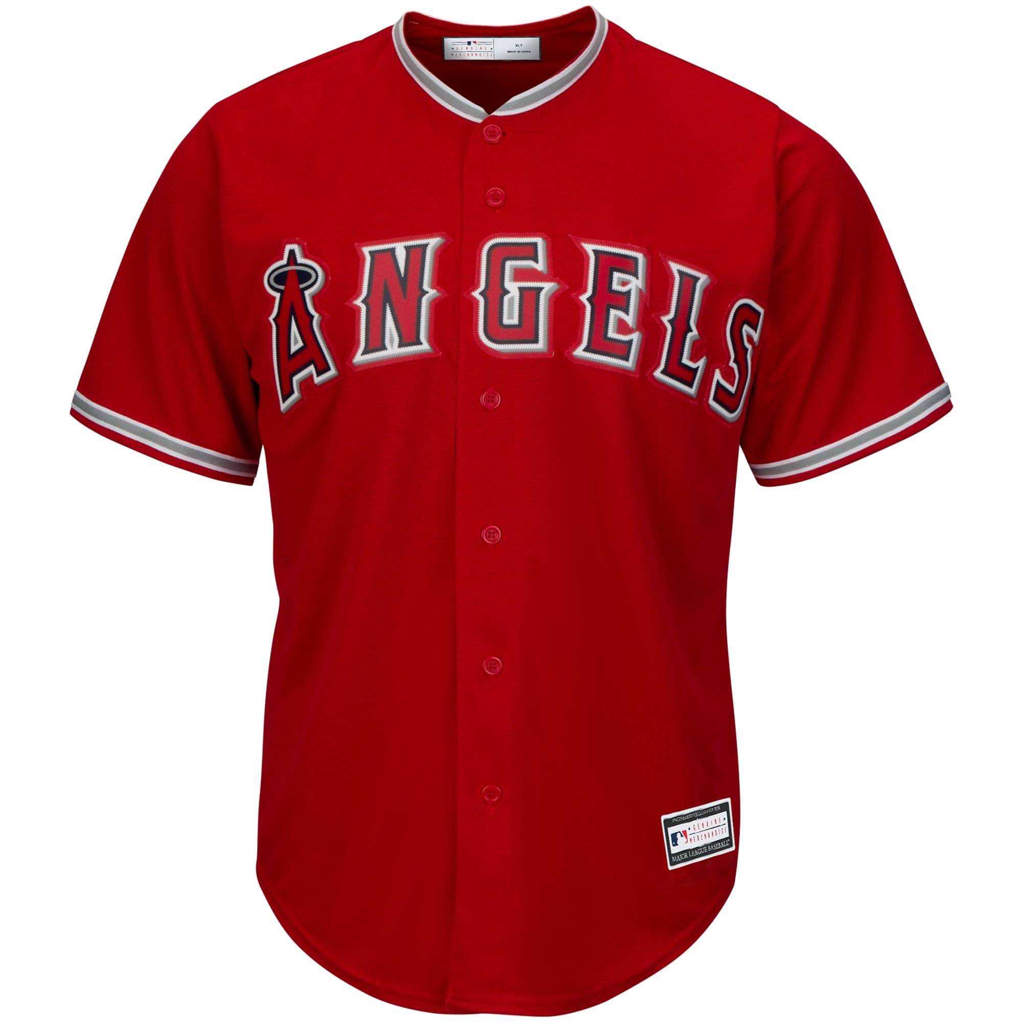 mens los angeles angels mike trout red big  tall replica player jersey | MLB Jerseys & Hats Collection at Los Angeles Angels