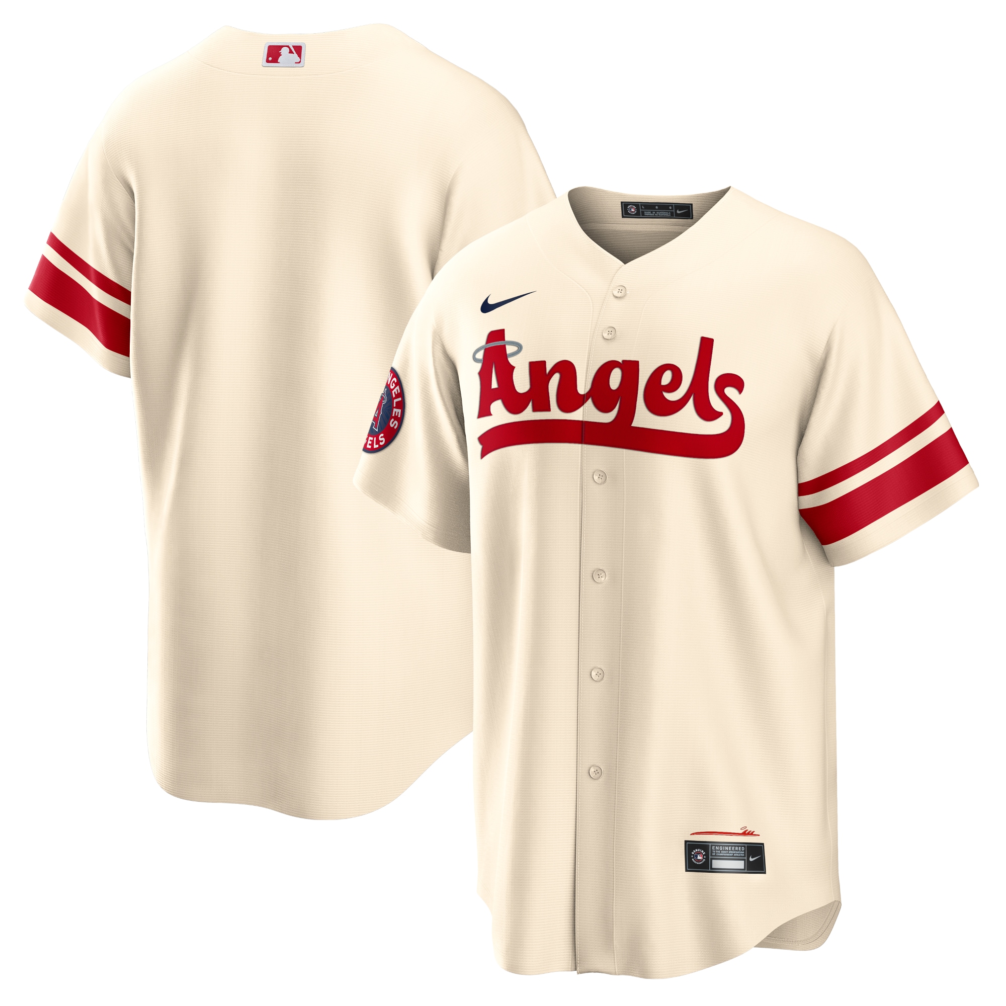 mens los angeles angels nike cream city connect replica team jersey | MLB Jerseys & Hats Collection at Los Angeles Angels