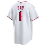 mens los angeles angels nike white 1 dad home replica jersey | MLB Jerseys & Hats Collection at Los Angeles Angels