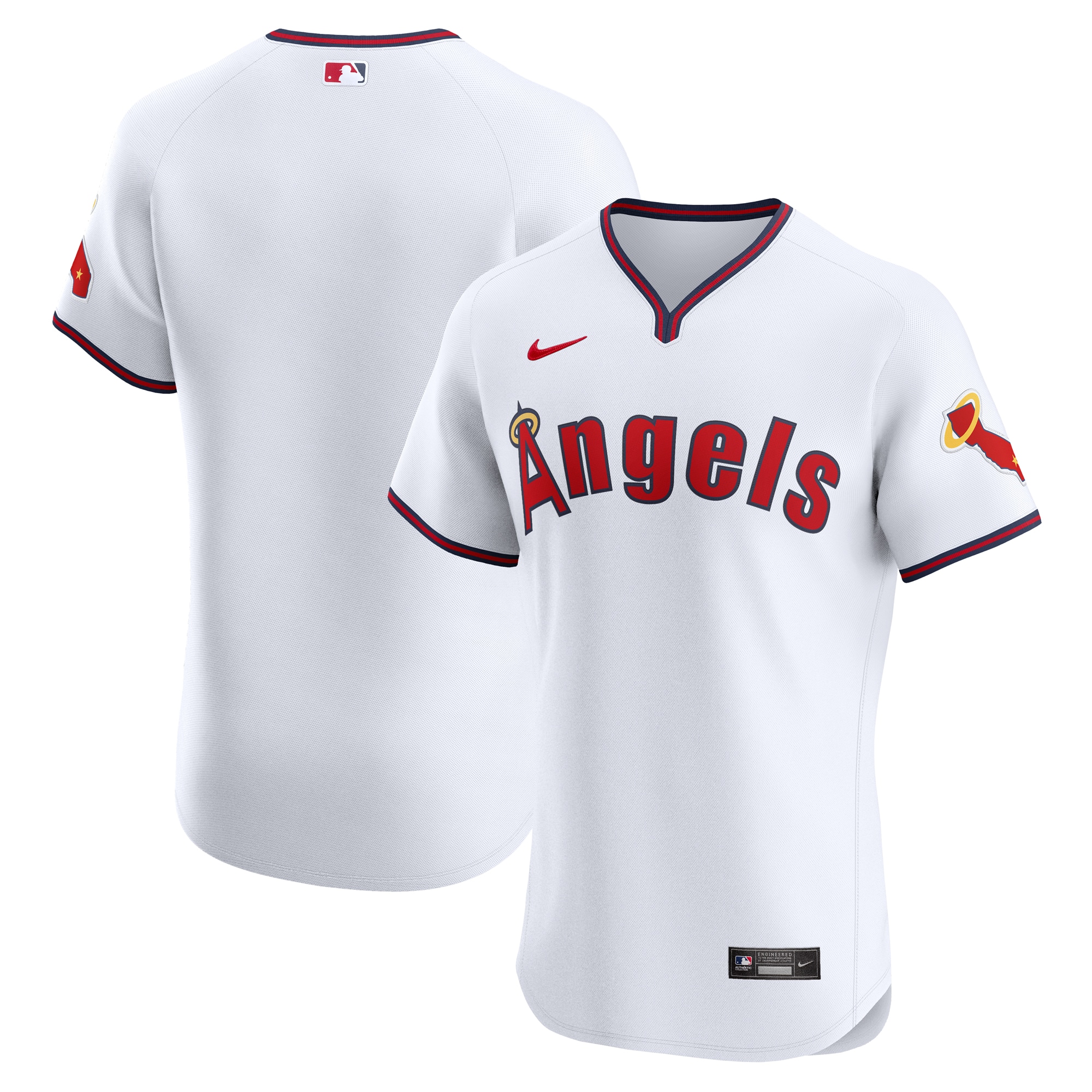 mens los angeles angels nike white alternate vapor premier elite patch jersey | MLB Jerseys & Hats Collection at Los Angeles Angels