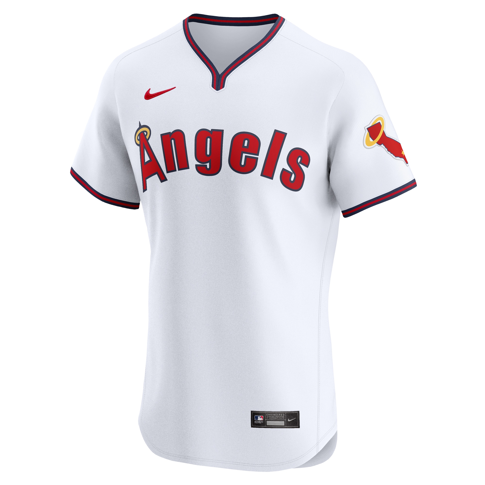 mens los angeles angels nike white alternate vapor premier elite patch jersey | MLB Jerseys & Hats Collection at Los Angeles Angels