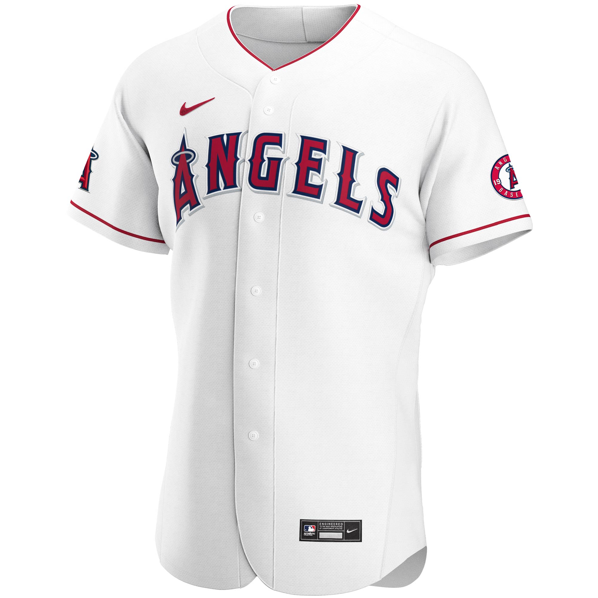 mens los angeles angels nike white home authentic team jersey | MLB Jerseys & Hats Collection at Los Angeles Angels