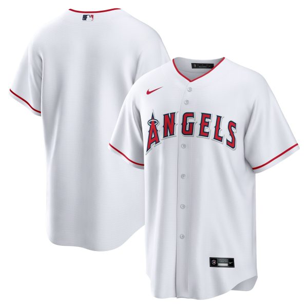 mens los angeles angels nike white home blank replica jersey | MLB Jerseys & Hats Collection at Los Angeles Angels