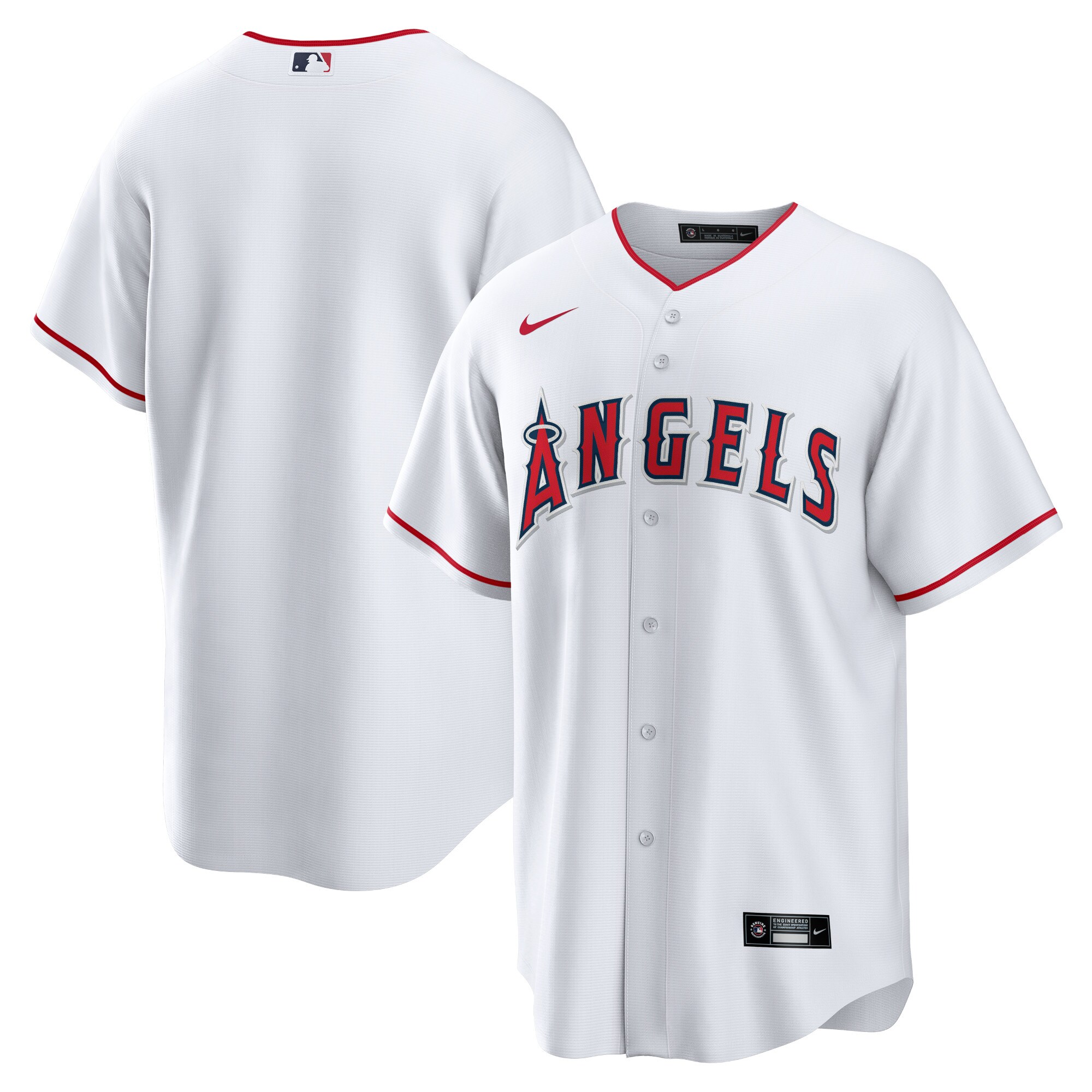 mens los angeles angels nike white home blank replica jersey | MLB Jerseys & Hats Collection at Los Angeles Angels