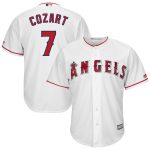 mens los angeles angels zack cozart majestic white home cool base player jersey | MLB Jerseys & Hats Collection at Los Angeles Angels