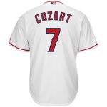 mens los angeles angels zack cozart majestic white home cool base player jersey | MLB Jerseys & Hats Collection at Los Angeles Angels
