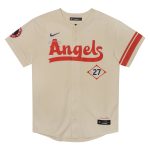 preschool los angeles angels mike trout nike cream city connect limited player jersey | MLB Jerseys & Hats Collection at Los Angeles Angels