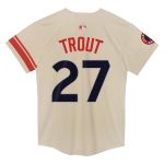 preschool los angeles angels mike trout nike cream city connect limited player jersey | MLB Jerseys & Hats Collection at Los Angeles Angels