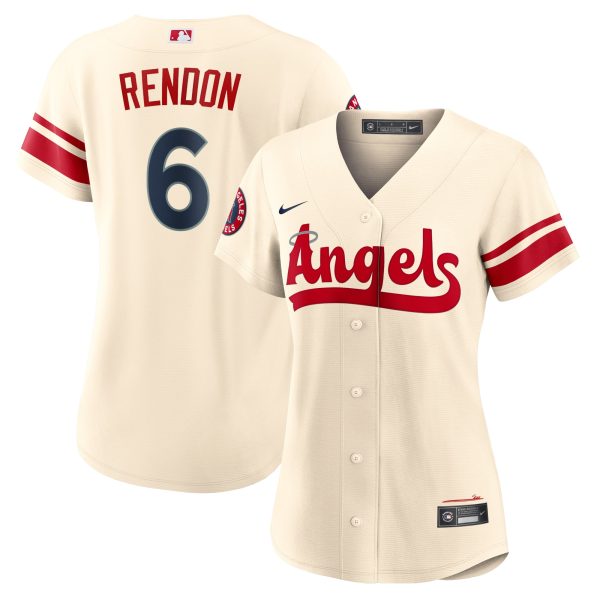 womens los angeles angels anthony rendon nike cream city connect replica player jersey | MLB Jerseys & Hats Collection at Los Angeles Angels