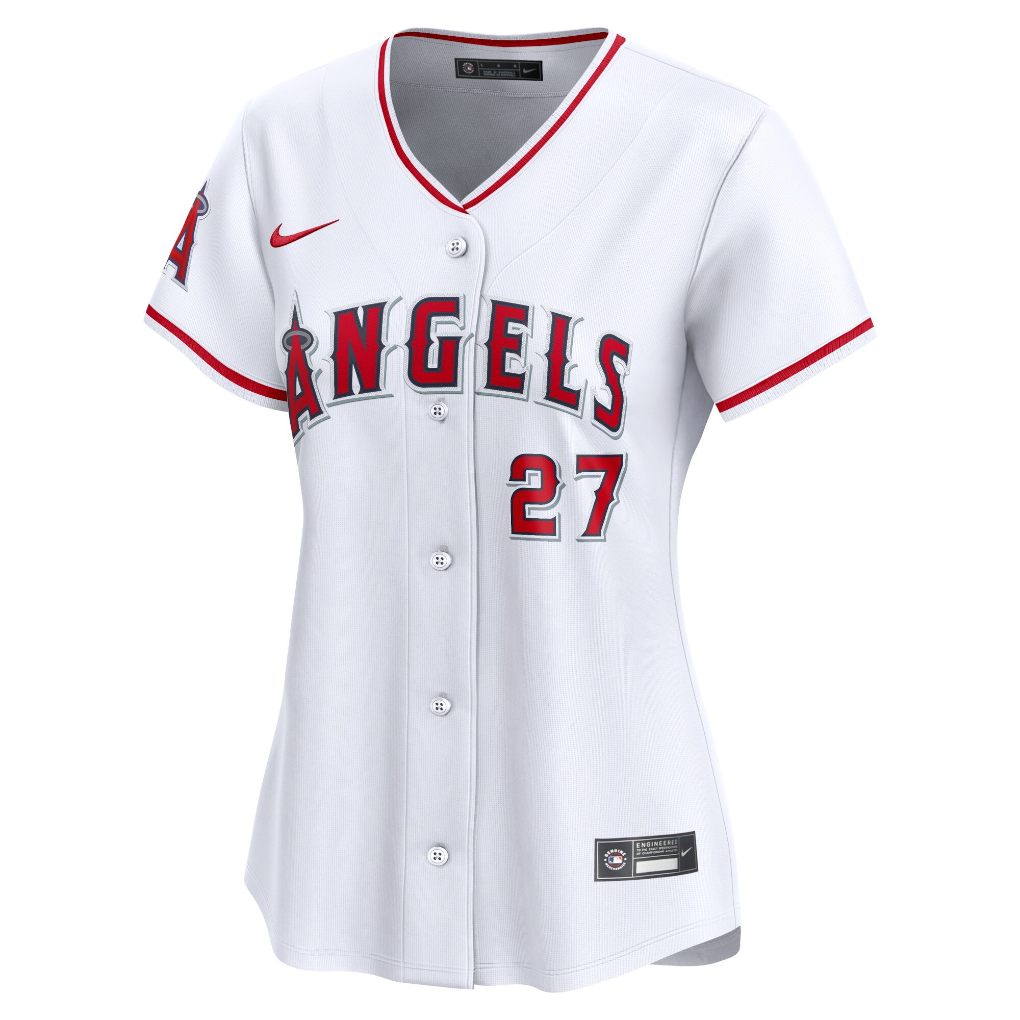 womens los angeles angels mike trout nike white home limited player jersey | MLB Jerseys & Hats Collection at Los Angeles Angels