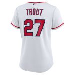 womens los angeles angels mike trout nike white home replica player jersey | MLB Jerseys & Hats Collection at Los Angeles Angels