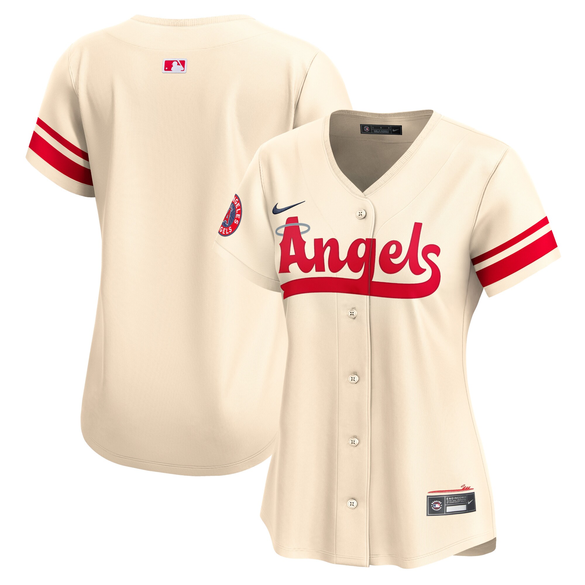 womens los angeles angels nike cream city connect limited jersey | MLB Jerseys & Hats Collection at Los Angeles Angels