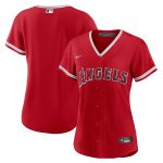 womens los angeles angels nike red alternate replica team jersey | MLB Jerseys & Hats Collection at Los Angeles Angels