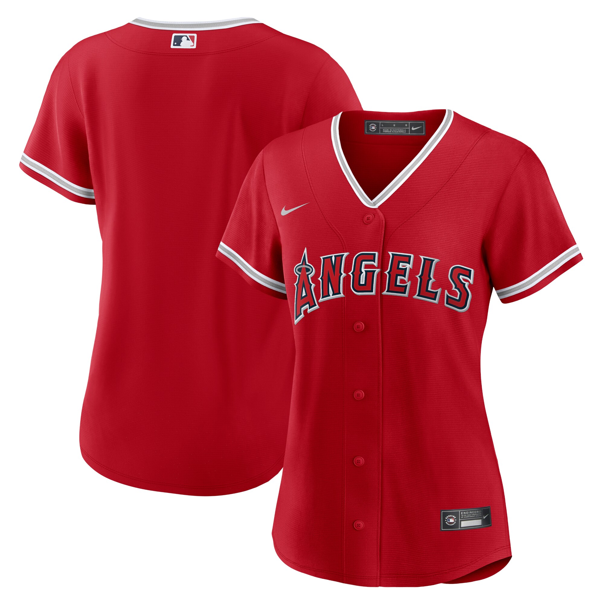 womens los angeles angels nike red alternate replica team jersey | MLB Jerseys & Hats Collection at Los Angeles Angels