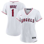 womens los angeles angels nike white 1 bride home replica jersey | MLB Jerseys & Hats Collection at Los Angeles Angels