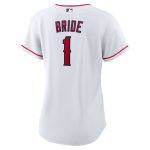 womens los angeles angels nike white 1 bride home replica jersey | MLB Jerseys & Hats Collection at Los Angeles Angels