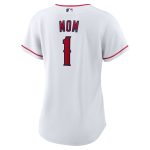 womens los angeles angels nike white 1 mom home replica jersey | MLB Jerseys & Hats Collection at Los Angeles Angels