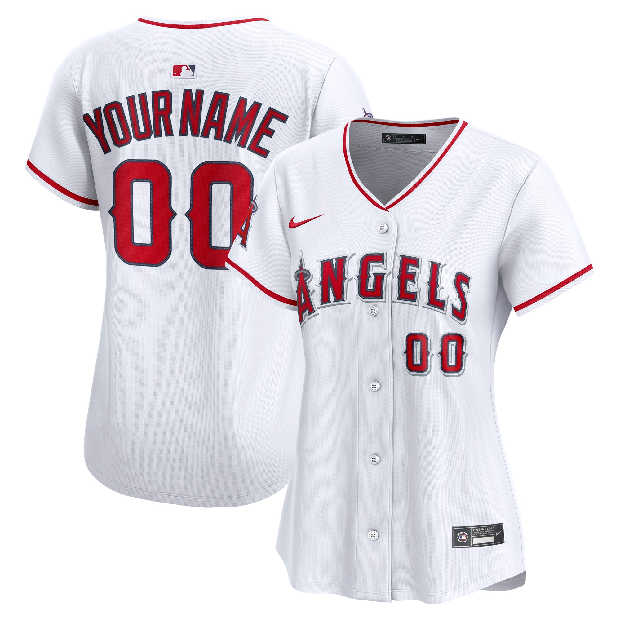 womens los angeles angels nike white home limited custom jersey | MLB Jerseys & Hats Collection at Los Angeles Angels