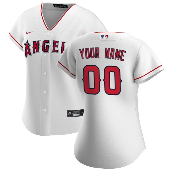womens los angeles angels nike white home replica custom jersey | MLB Jerseys & Hats Collection at Los Angeles Angels