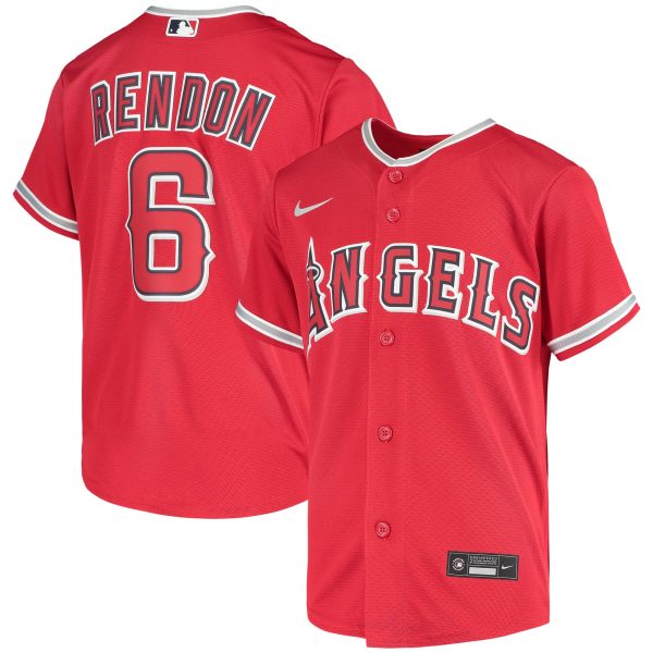 youth los angeles angels anthony rendon nike red alternate replica player jersey | MLB Jerseys & Hats Collection at Los Angeles Angels