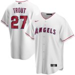 youth los angeles angels mike trout nike white alternate replica player jersey | MLB Jerseys & Hats Collection at Los Angeles Angels