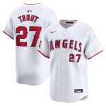 youth los angeles angels mike trout nike white home limited player jersey | MLB Jerseys & Hats Collection at Los Angeles Angels