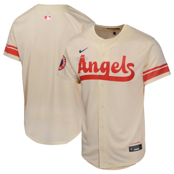 youth los angeles angels nike cream city connect limited jersey | MLB Jerseys & Hats Collection at Los Angeles Angels