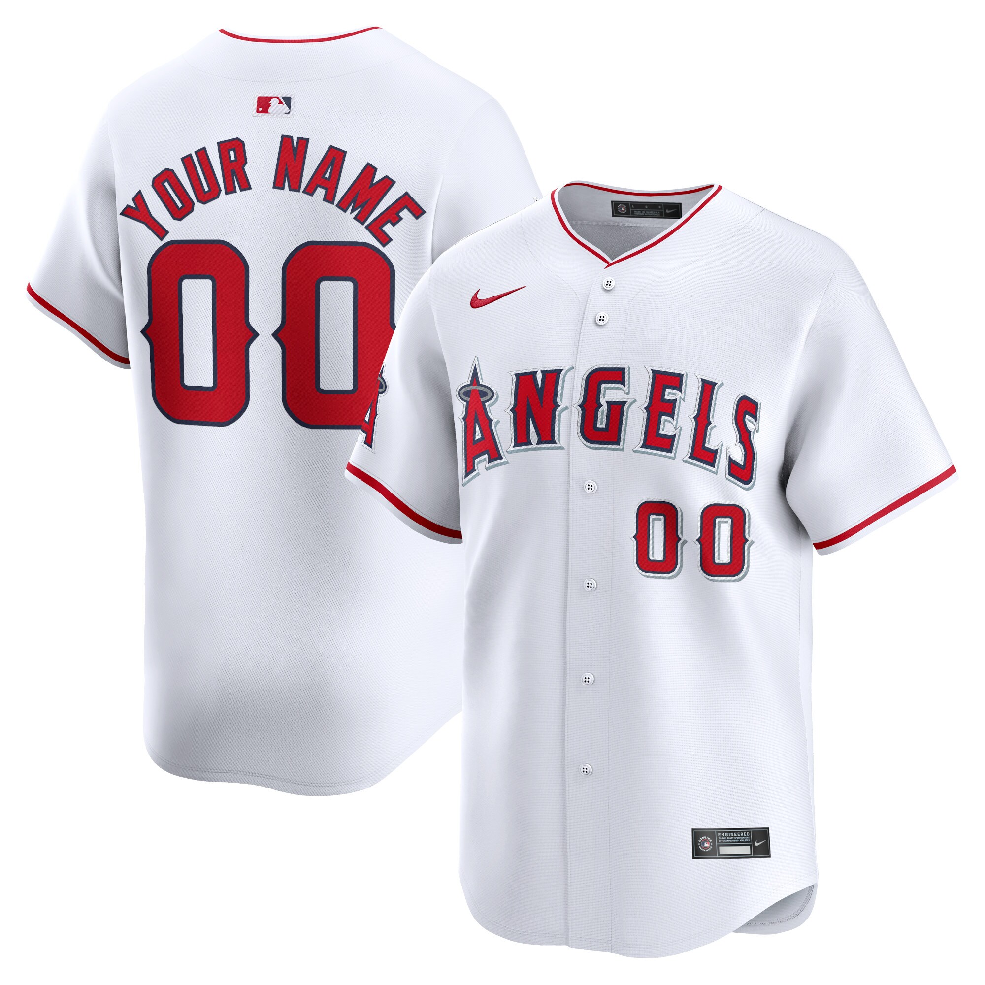youth los angeles angels nike white home limited custom jersey | MLB Jerseys & Hats Collection at Los Angeles Angels